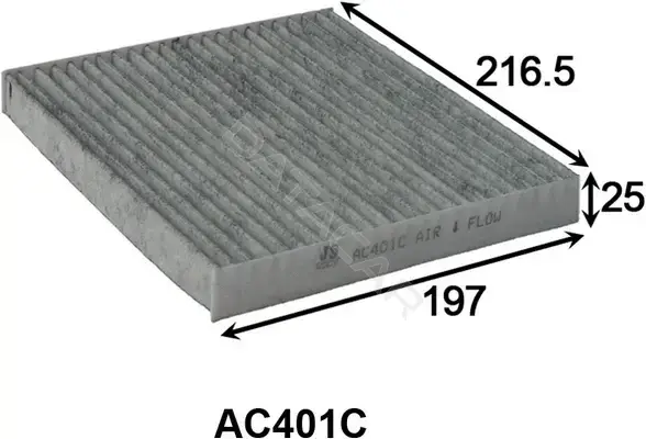 Фильтр салонный JS ASAKASHI AC401C