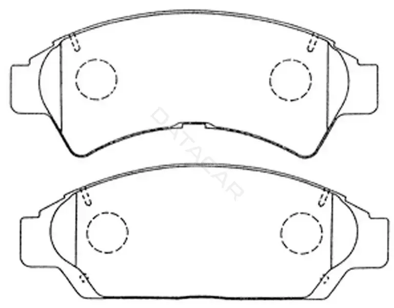 Тормозные колодки SB NAGAMOCHI BP21259