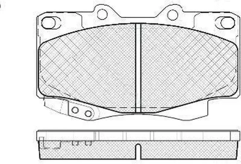 Тормозные колодки SB NAGAMOCHI BP21830