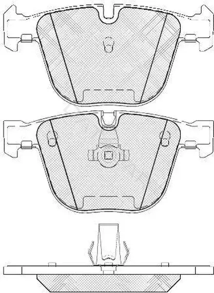 Тормозные колодки SB NAGAMOCHI BP32326