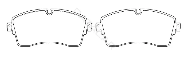 Тормозные колодки SB NAGAMOCHI BP46007