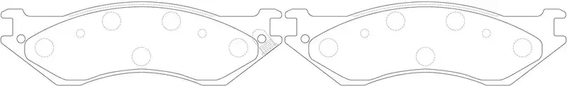 Тормозные колодки SB NAGAMOCHI BP52079