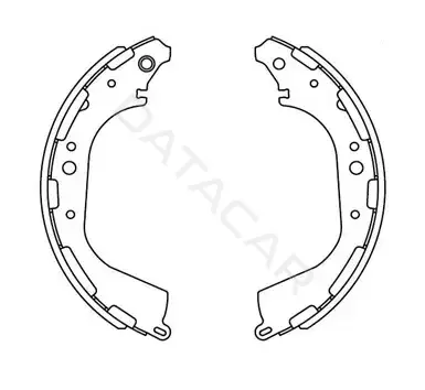 Барабанные колодки SB NAGAMOCHI BS22189