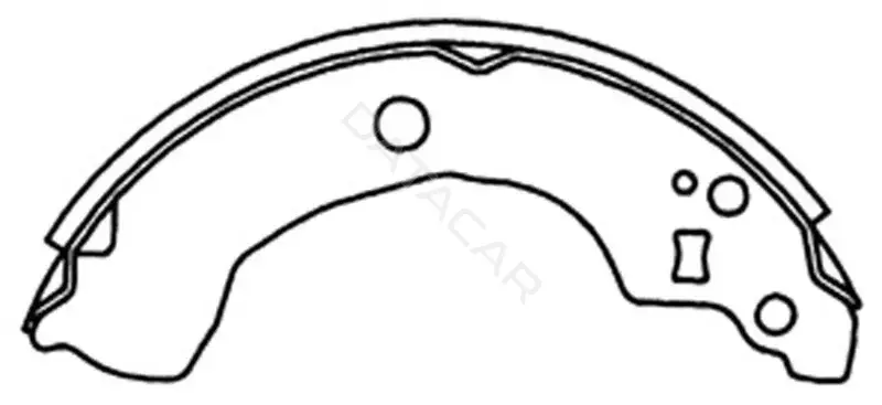 Барабанные колодки SB NAGAMOCHI BS22247