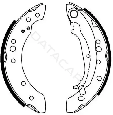 Барабанные колодки SB NAGAMOCHI BS23737