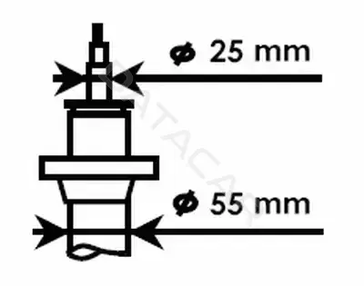 Амортизаторы KYB 325700