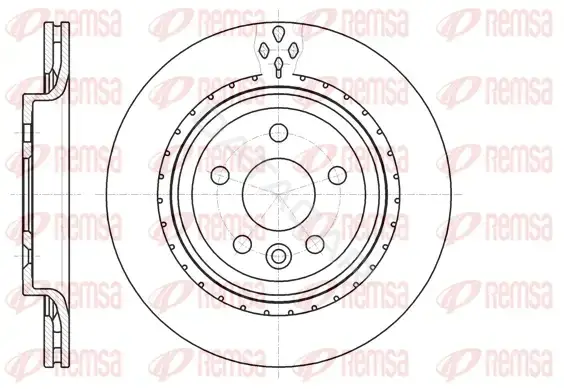 Тормозные диски REMSA 61305.10