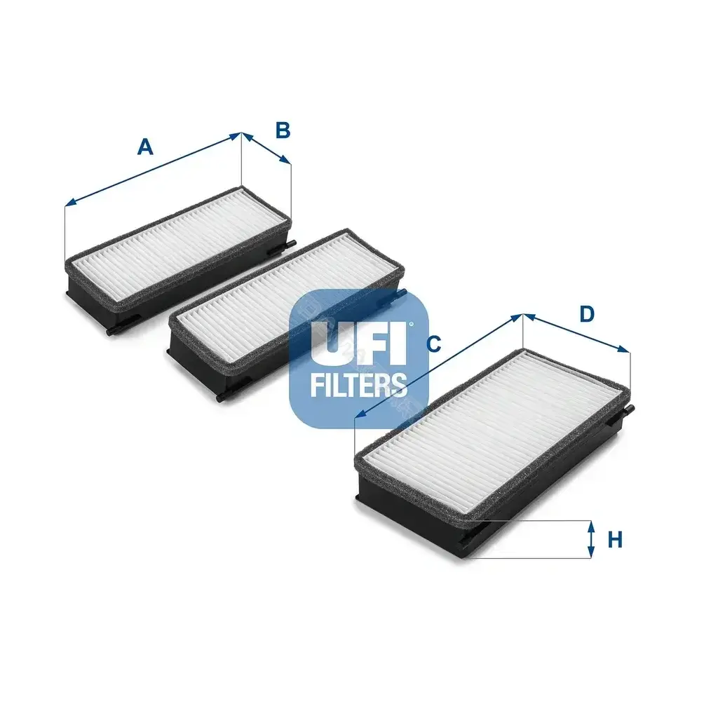 Фильтр салонный UFI 53.070.00