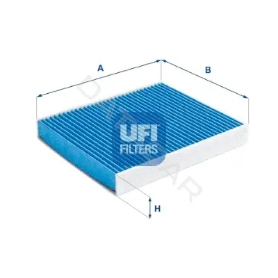 Фильтр салонный UFI 34.199.00