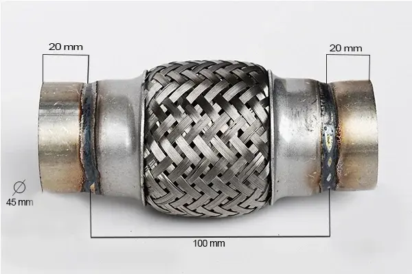 Гофра глушителя ASAM 33738