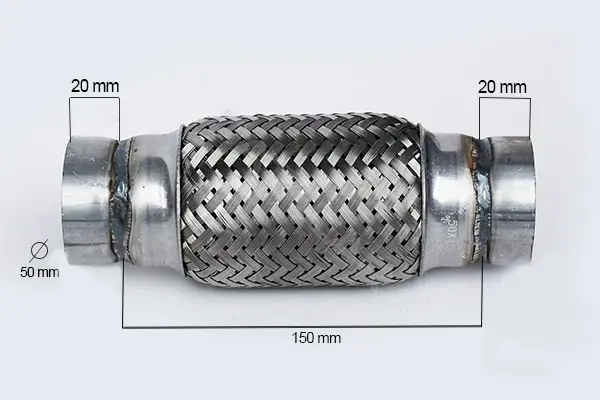 Гофра глушителя ASAM 33744