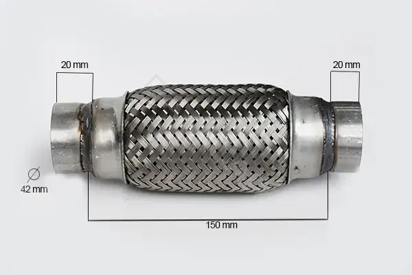 Гофра глушителя ASAM 33733