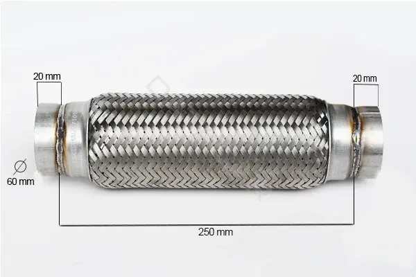 Гофра глушителя ASAM 33755