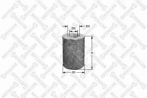 Воздушный фильтр STELLOX 81-21007-SX