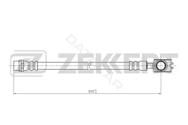 Тормозные шланги ZEKKERT BS-9429