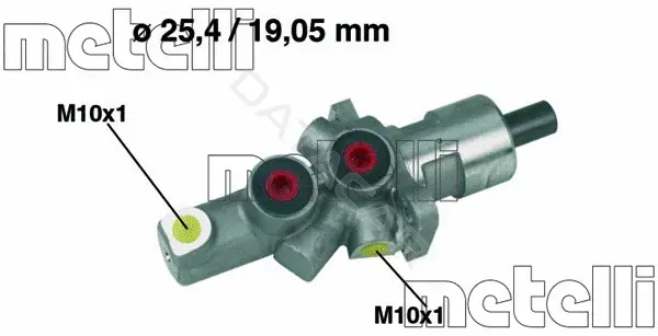 Главный тормозной цилиндр METELLI 05-0176
