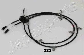 Трос ручника JAPANPARTS BC-322