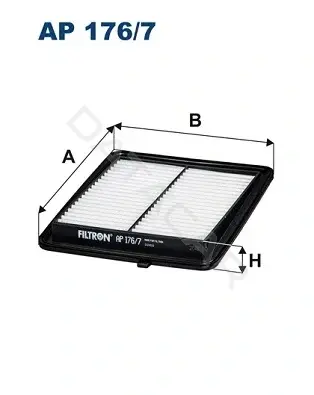 Воздушный фильтр FILTRON AP176/7