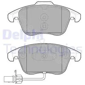 Тормозные колодки DELPHI LP2107