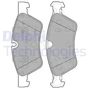 Тормозные колодки DELPHI LP2125