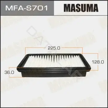 Воздушный фильтр MASUMA MFA-S701