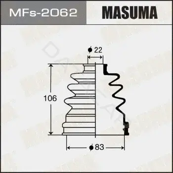 Пыльник шруса MASUMA MFs-2062