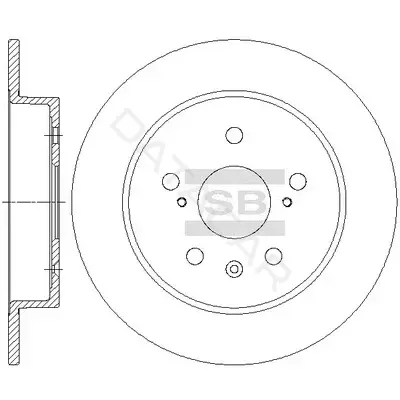 Тормозные диски Hi-Q SD4806