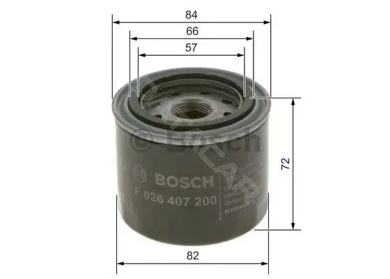 Масляный фильтр BOSCH F026407200