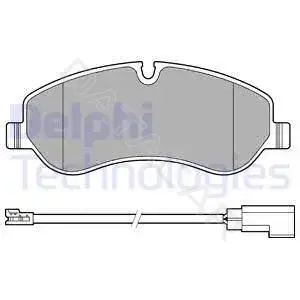 Тормозные колодки DELPHI LP2661