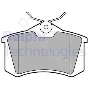 Тормозные колодки DELPHI LP565