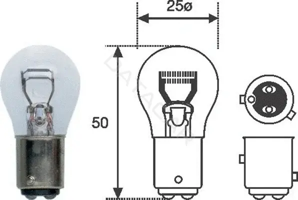 Лампочки MAGNETI MARELLI 008529100000