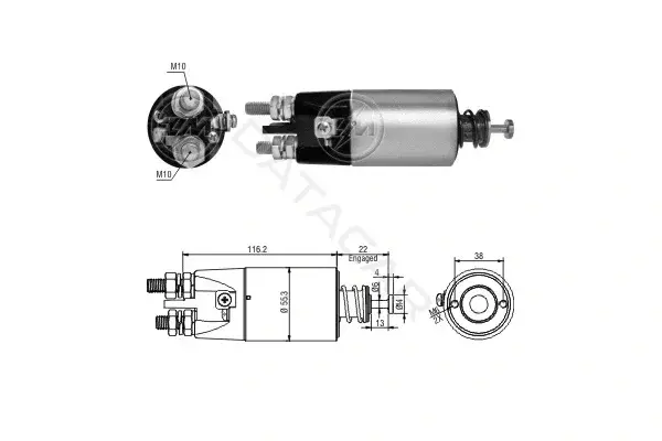 Реле втягивающее ERA ZM3897