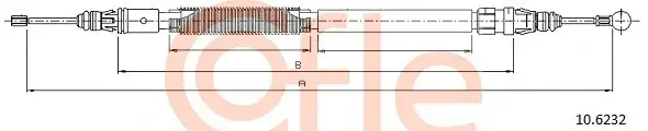 Трос ручника COFLE/TELCO 92.10.6232