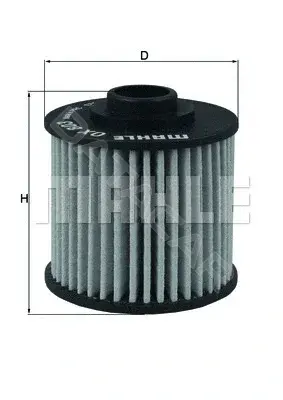 Масляный фильтр KNECHT/MAHLE OX803