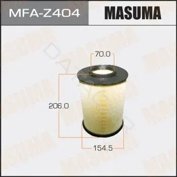 Воздушный фильтр MASUMA MFA-Z404