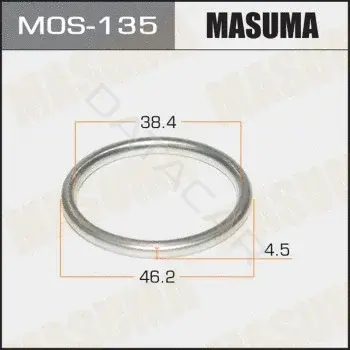 Прокладка глушителя MASUMA MOS-135