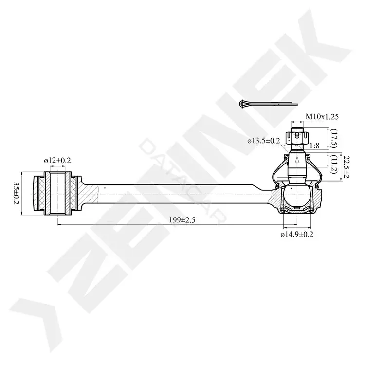 Рычаги ZENNEK DCA0010