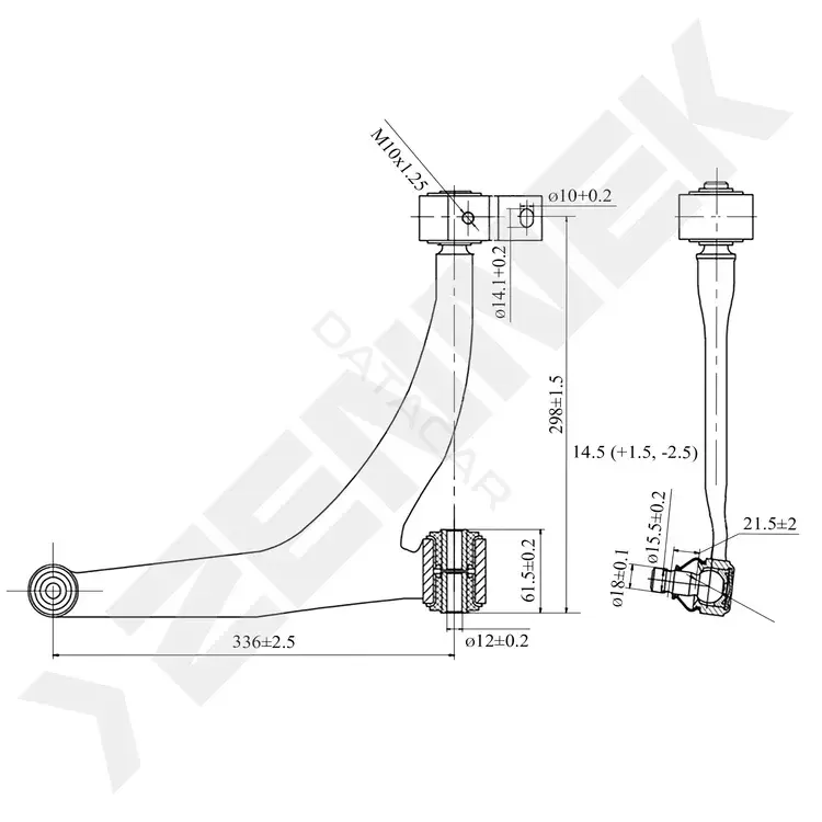Рычаги ZENNEK DCA0053