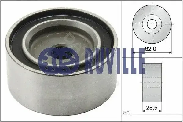 Ролик обводной ремня грм RUVILLE 56943