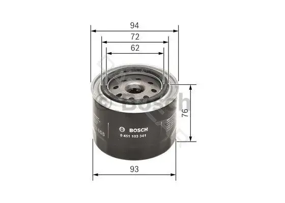 Масляный фильтр BOSCH 0451103341