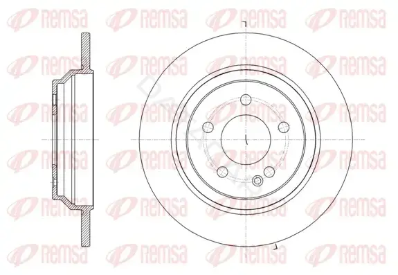 Тормозные диски REMSA 61616.00
