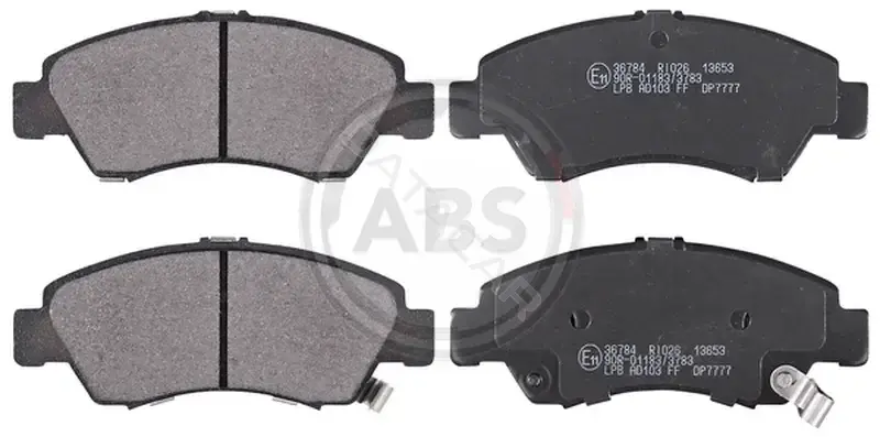 Тормозные колодки A.B.S. 36784