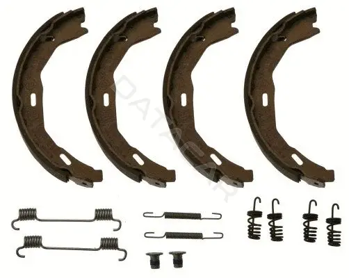 Колодки ручника TRW GS8745