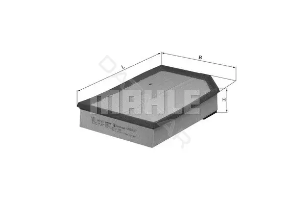 Воздушный фильтр KNECHT/MAHLE LX868