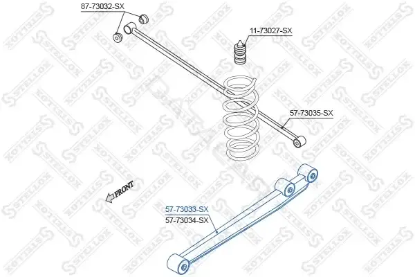 Рычаги STELLOX 57-73033-SX
