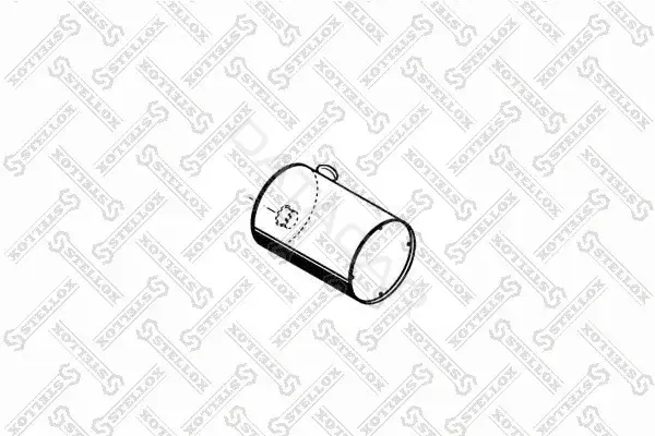 Глушитель выхлопных газов STELLOX 82-03011-SX