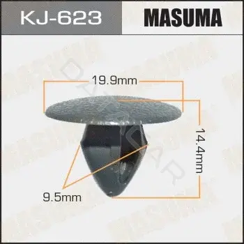 Клипсы, фиксаторы, зажимы MASUMA KJ623