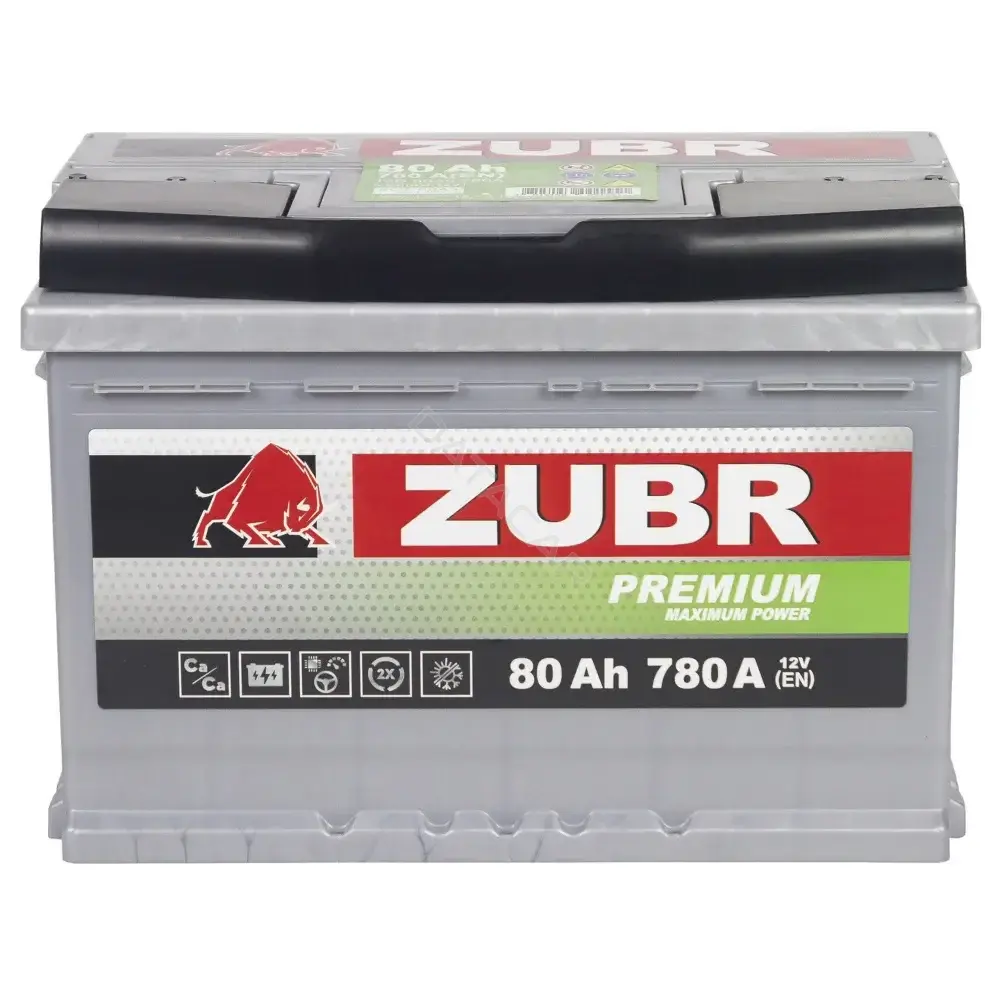 Аккумулятор ZUBR ZU801P