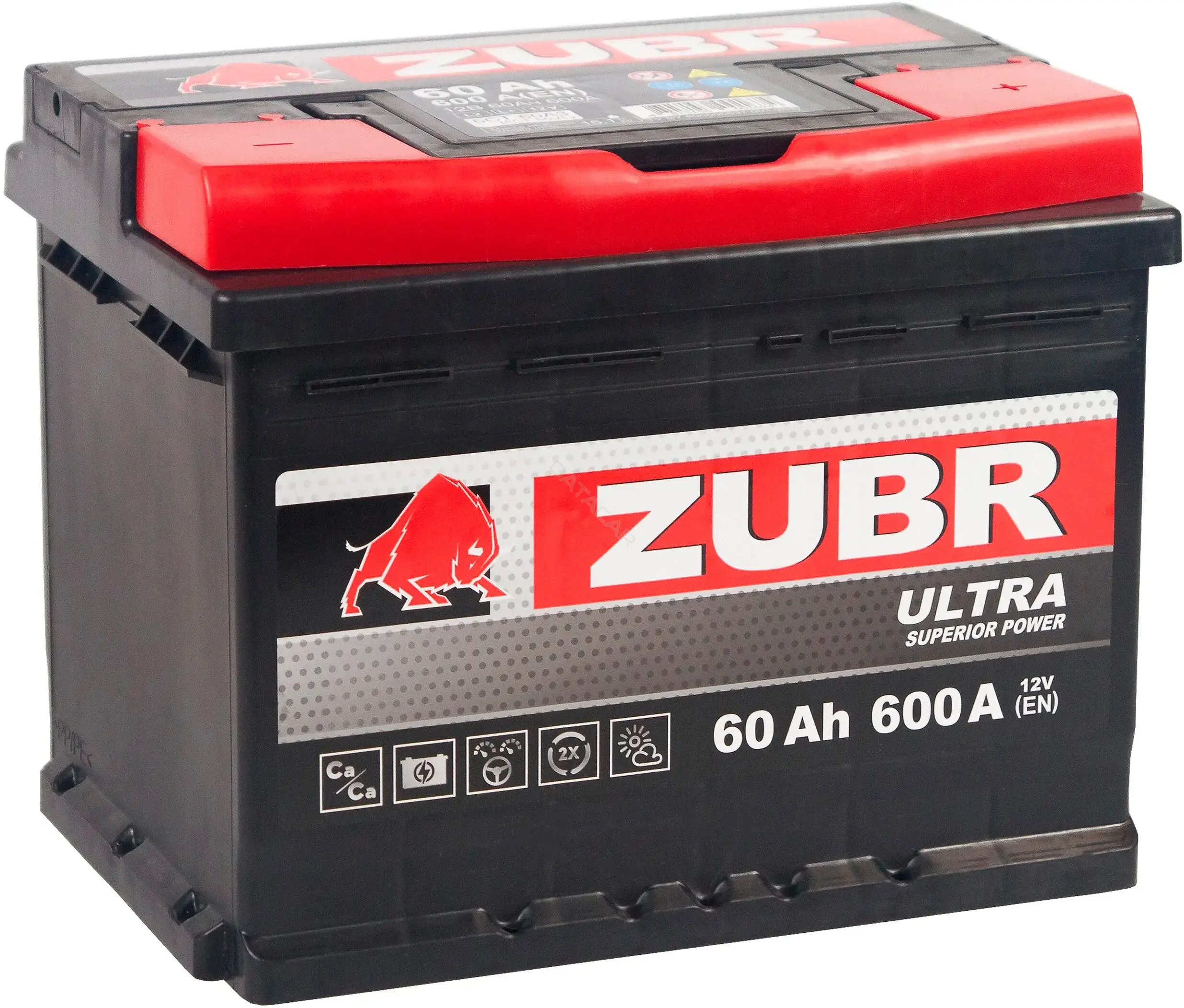 Аккумулятор ZUBR ZU600S