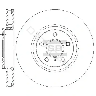 Тормозные диски Hi-Q SD4247